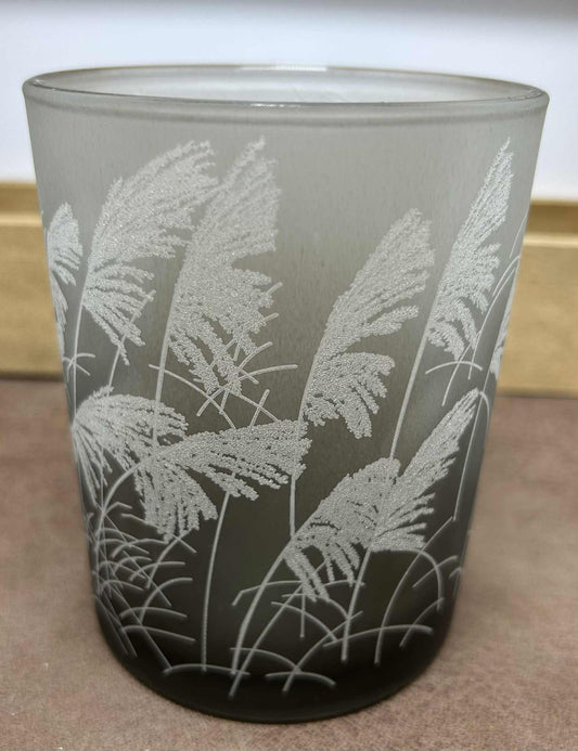 Photophore marron en verre de GmbH (12*10cm)