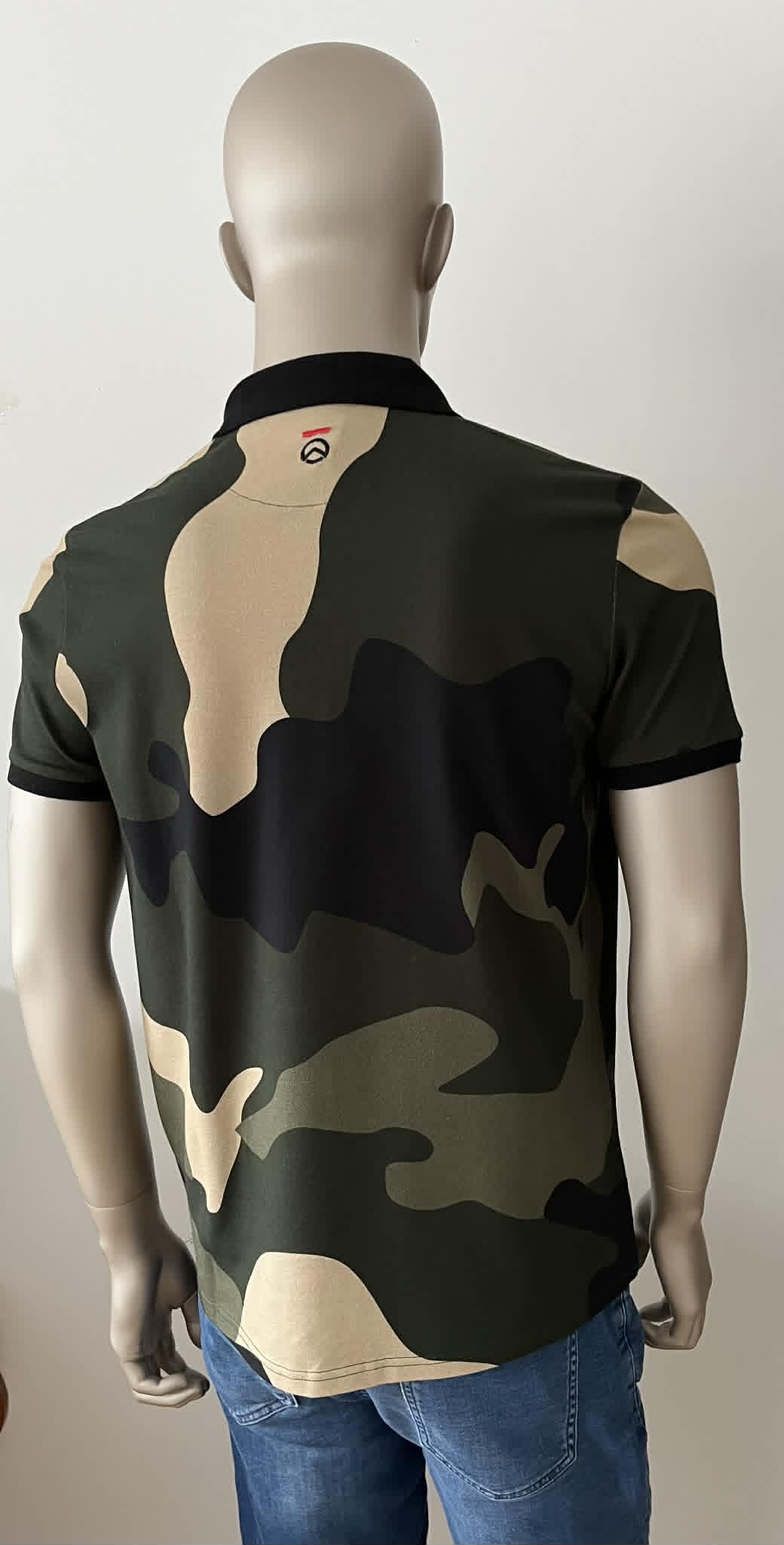 Polo  Homme Navy  tons verts de HON