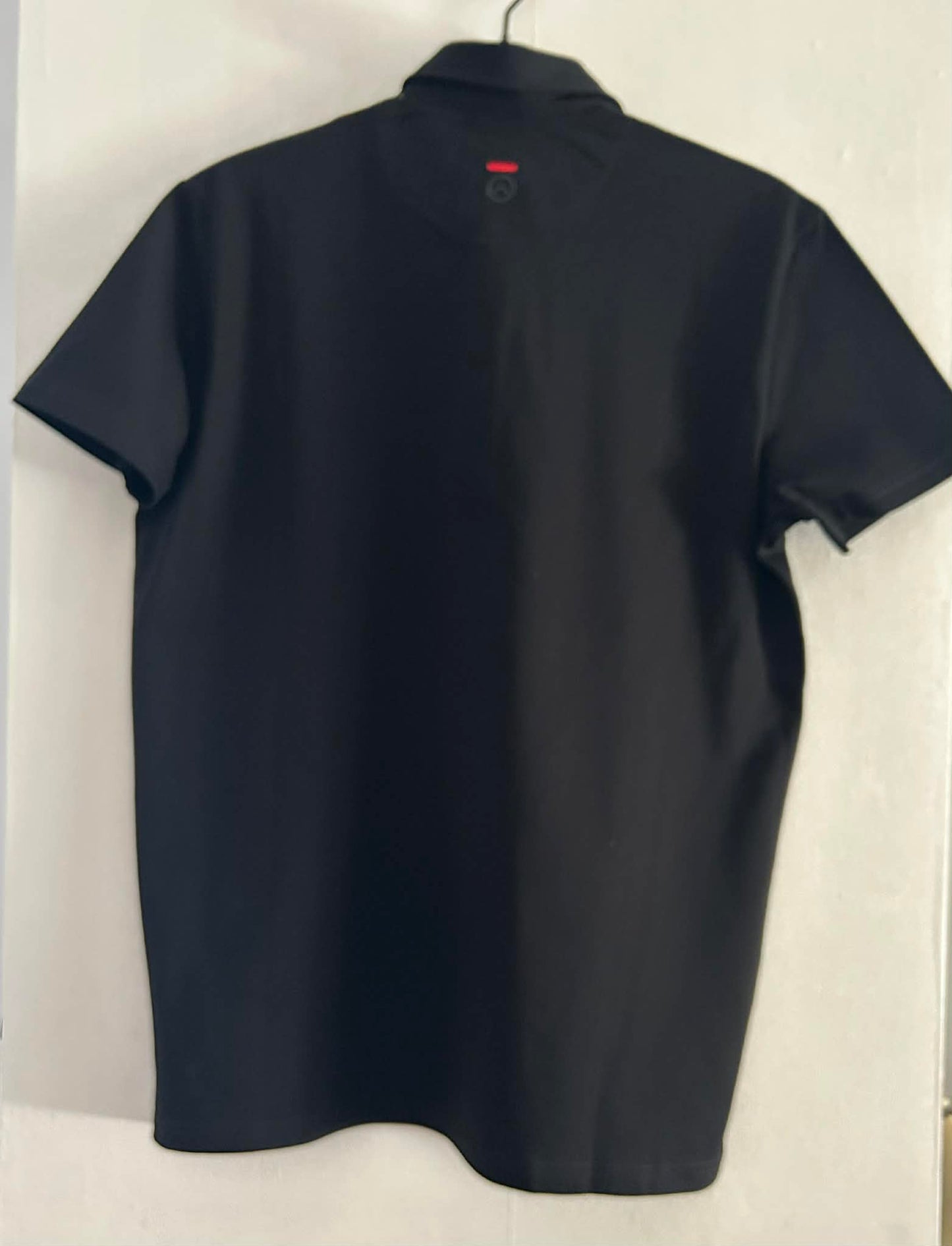 Polo noir 95% coton 5 % élasthanne HON