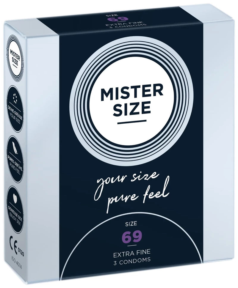 MISTER.SIZE Préservatifs 69 mm 3 pièces