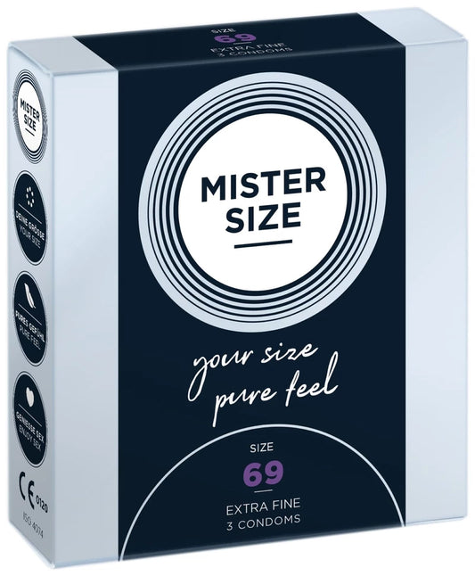 MISTER.SIZE Préservatifs 69 mm 3 pièces