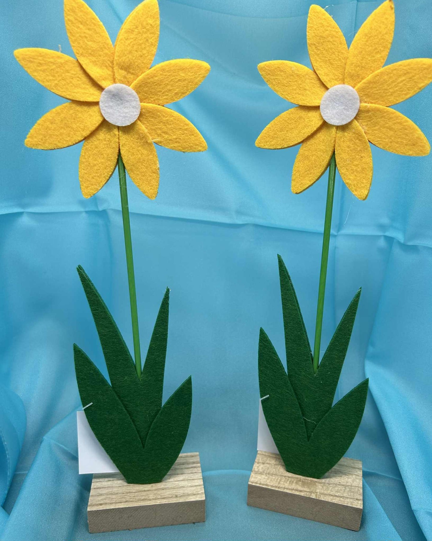 Set de 2 marguerites en feutrine de GmbH (32*8cm)