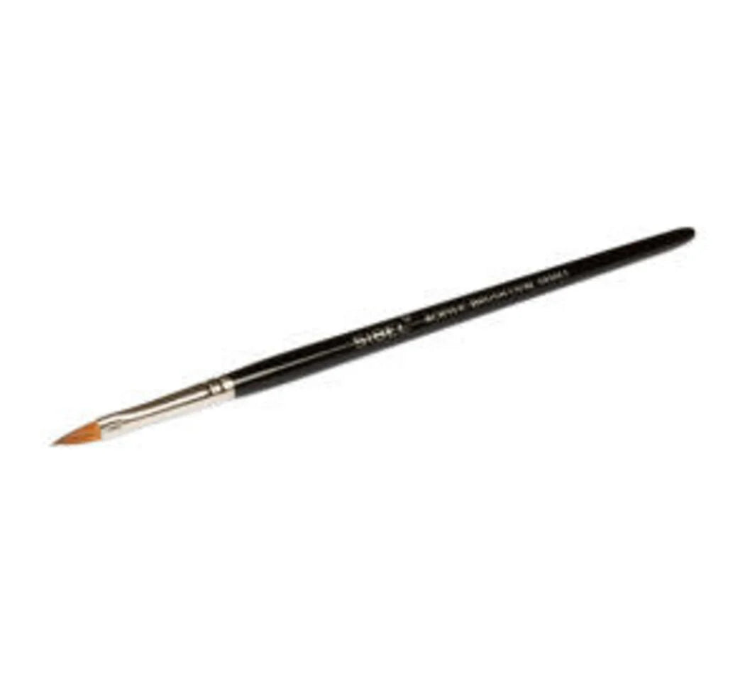 Pinceau ovale petit pour les ongles acryliques SIBEL