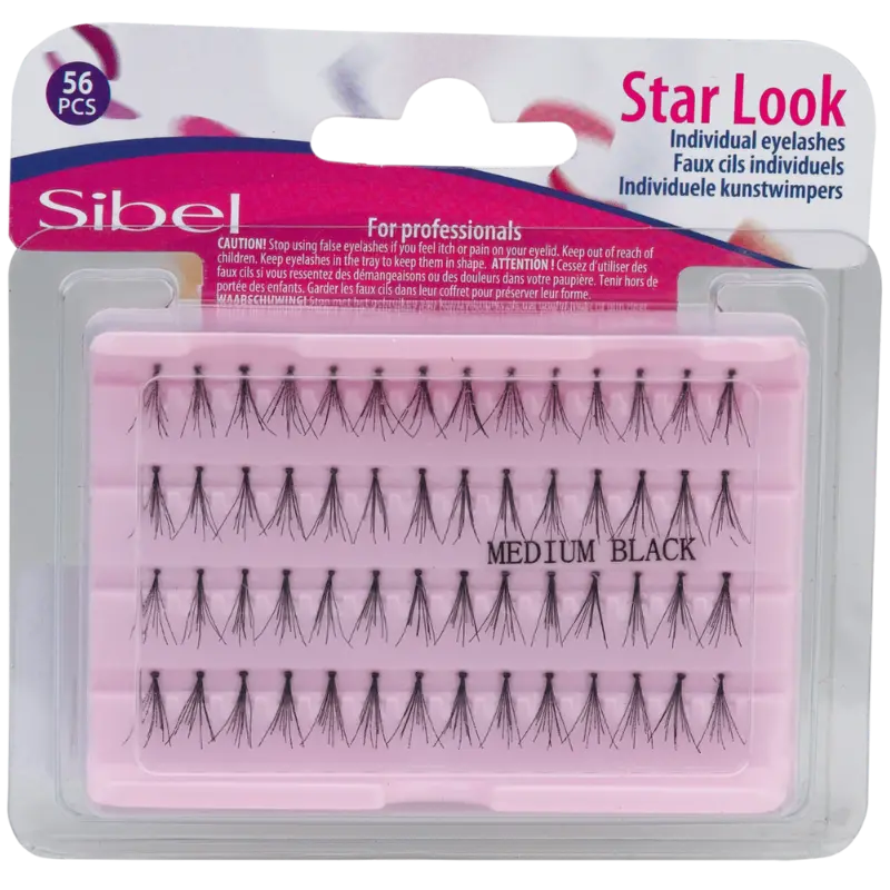 Faux Cils STAR LOOK médium black SIBEL
