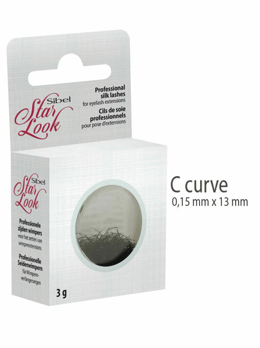 Cils professionnels  pour extension Sibel