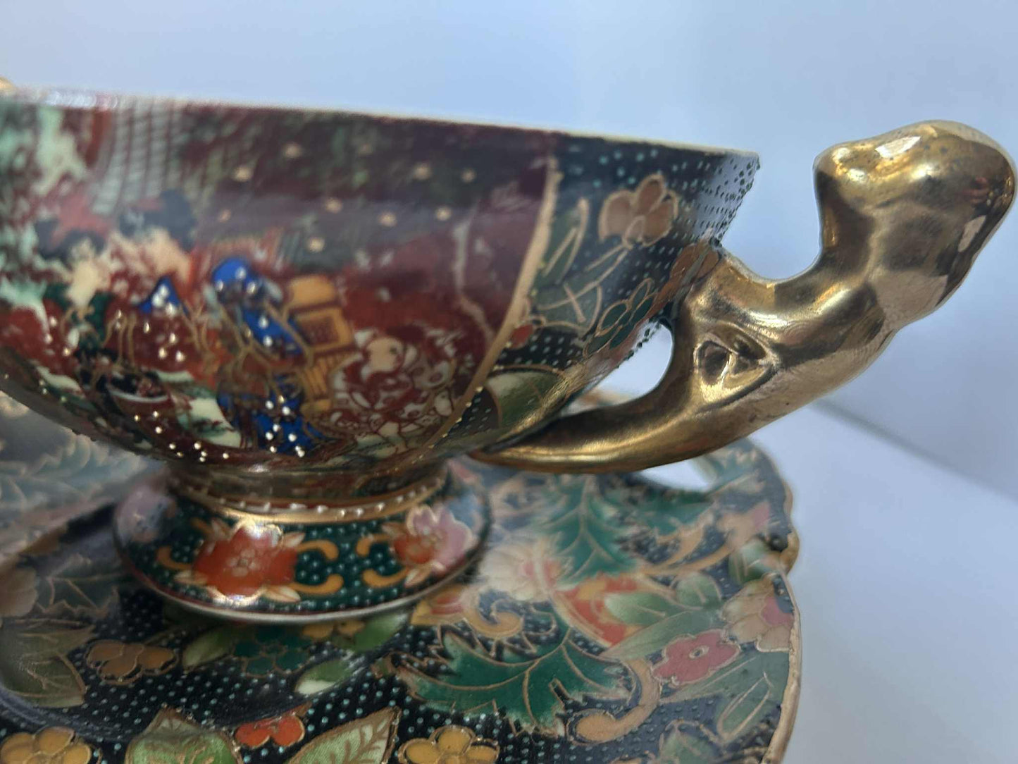 Soupière art chinois (22*14cm)en porcelaine GmbH