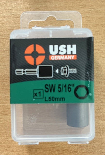 Clé à douille magnétique SW 5/16" x 50 mm  USH