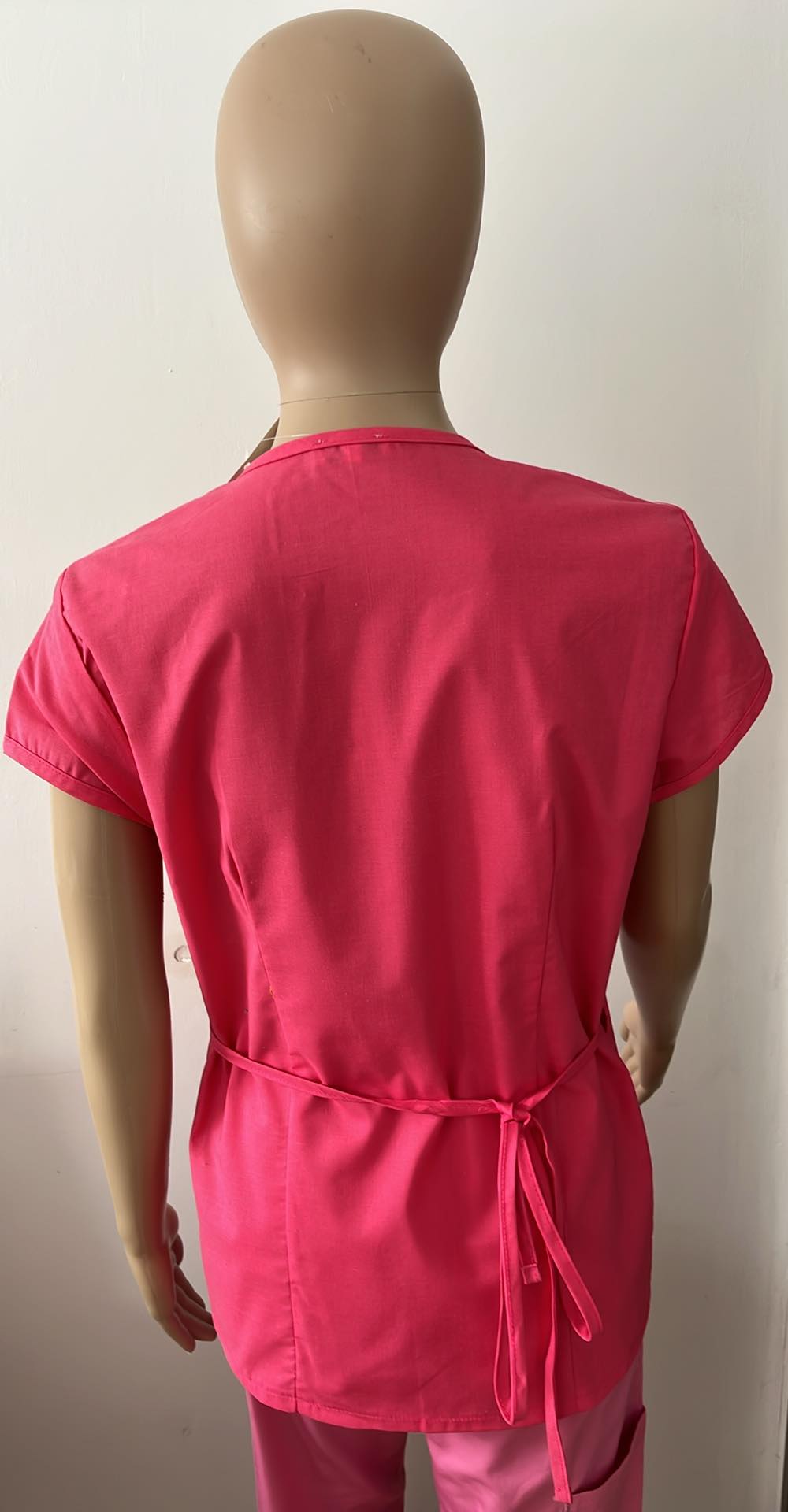 Tunique médicale Kimono Fuchsia Taille M ISACCO