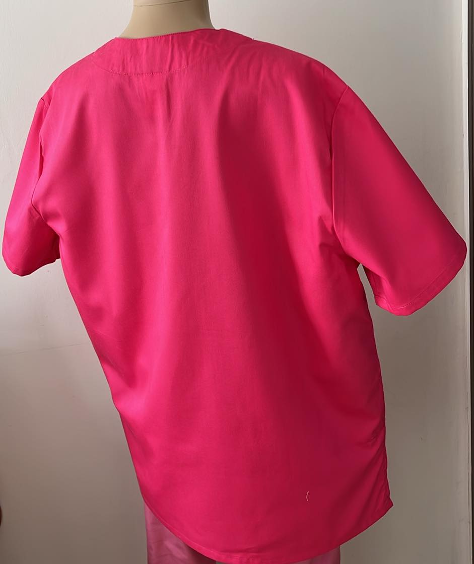 Tunique médicale à enfiler Fuchsia taille XL NEWWORK