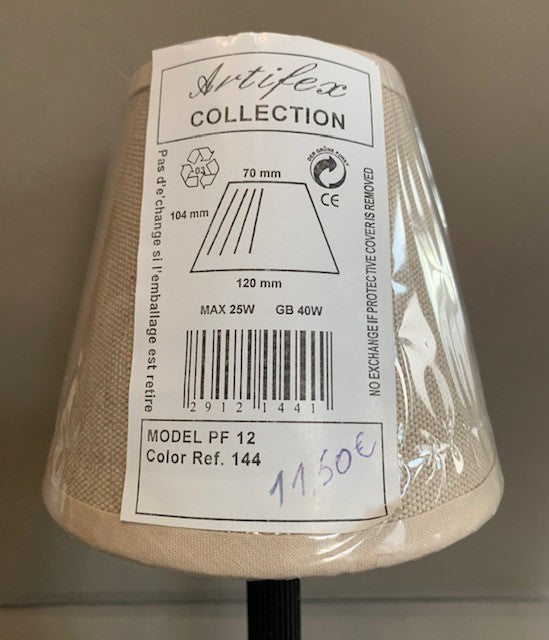 ABAT JOUR beige143 COLLECTION ARTIFEX D70 B120 h104