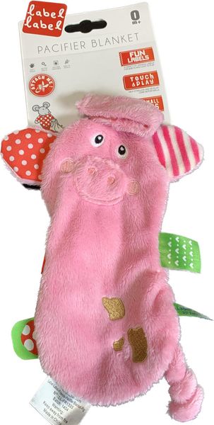 DOUDOU PLAT COCHON ROSE