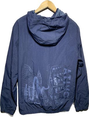BLOUSON IMPERMEABLE BLEU MARINE ATIVO