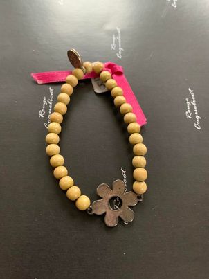 BRACELET ROSE METAL 5