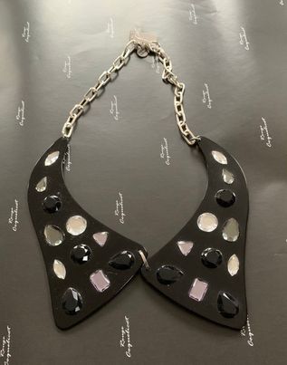 COLLIER ROSE METAL 3