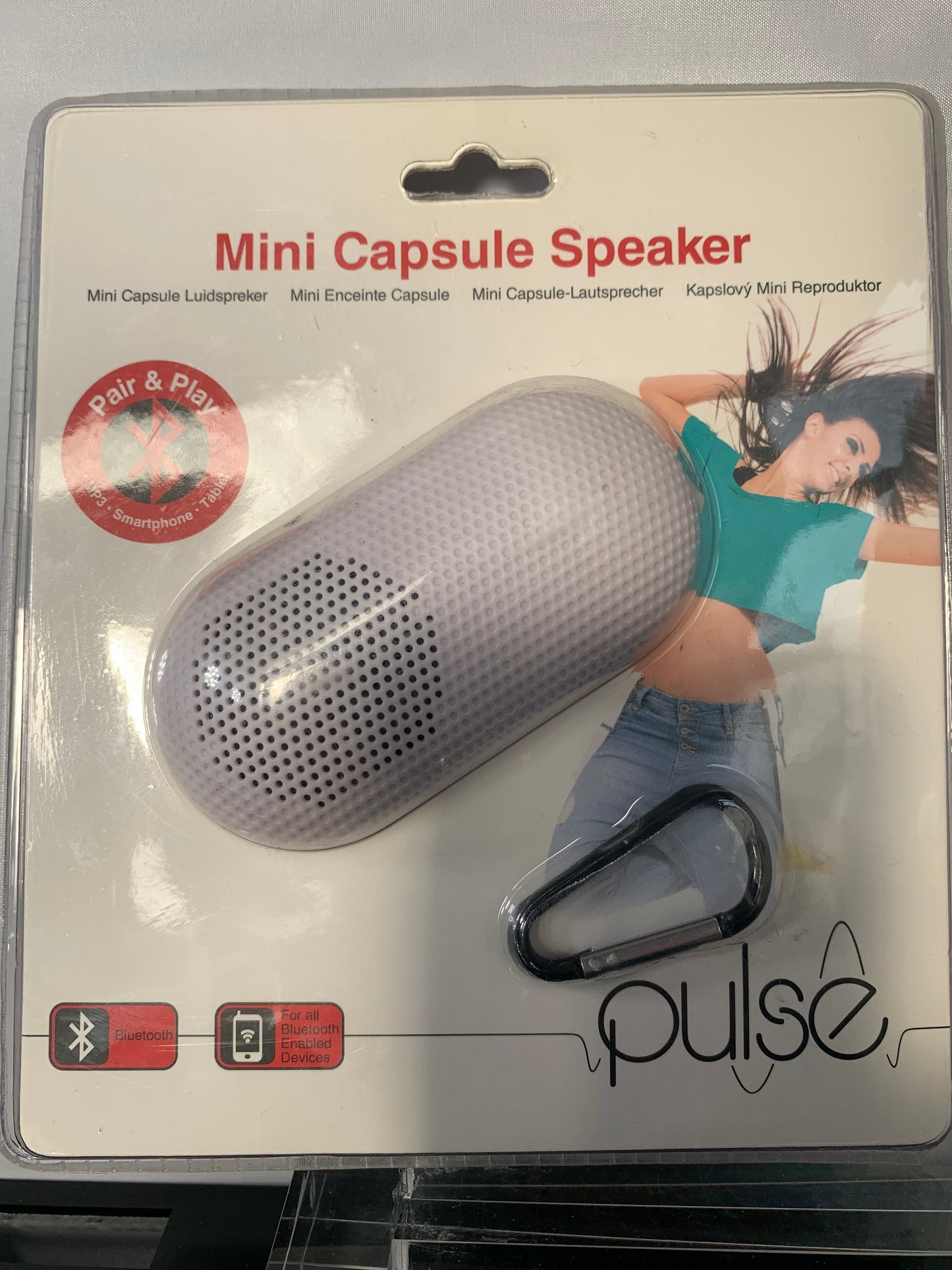 MINI CAPSULE HAUT PARLEUR BLUETOOTH