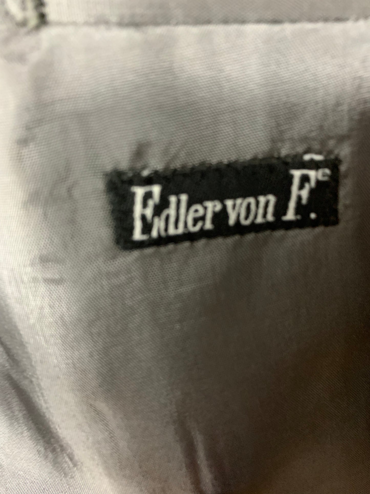 VESTE EDLER VON F