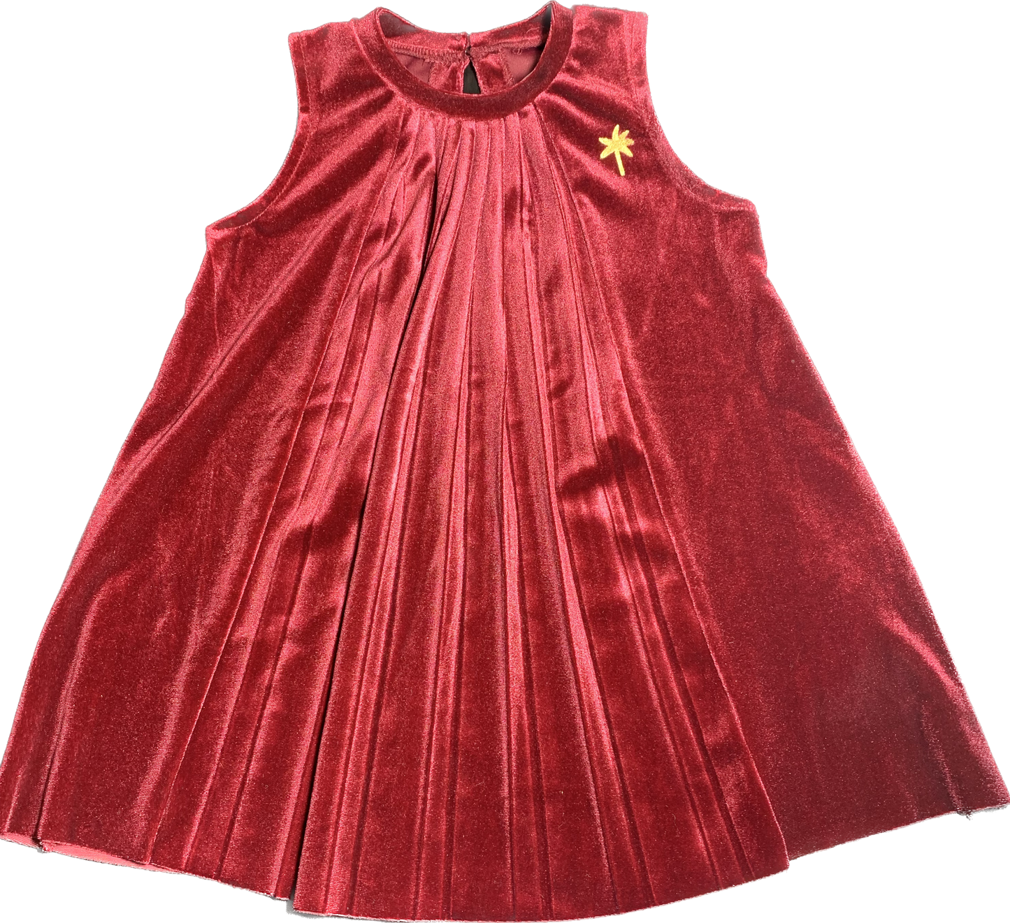 ROBE VELOURS BORDEAUX BKZ