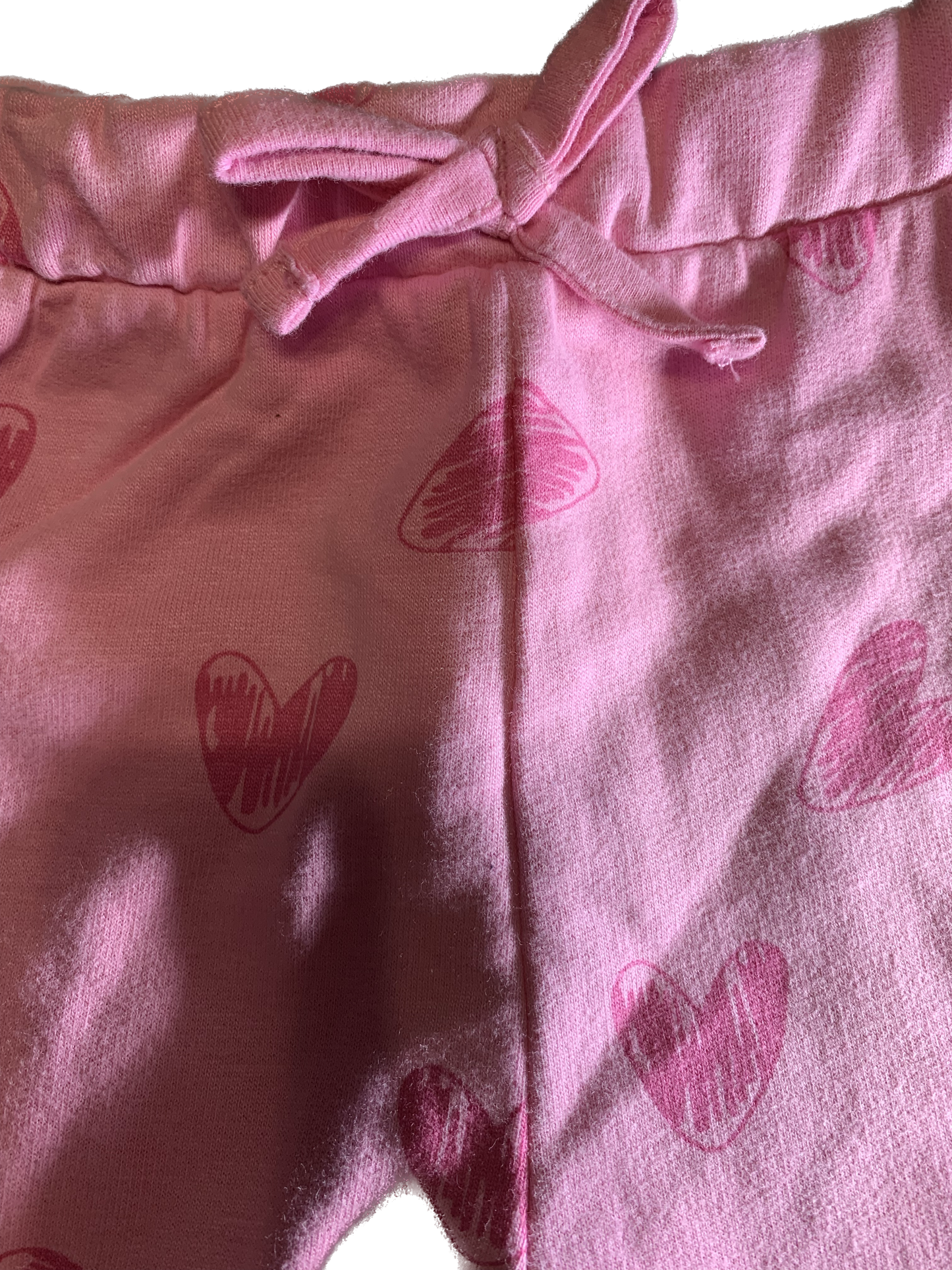 PANTALON ROSE MOTIF COEUR BKZ