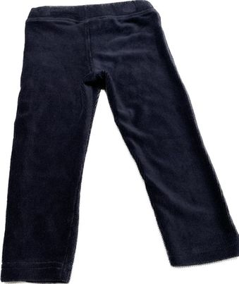 PANTALON  VELOURS BLEU MARINE UBS.2