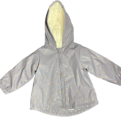 BLOUSON TAUPE A CAPUCHE BDZ 12 mois