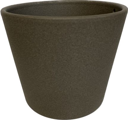 CACHE POT MARRON