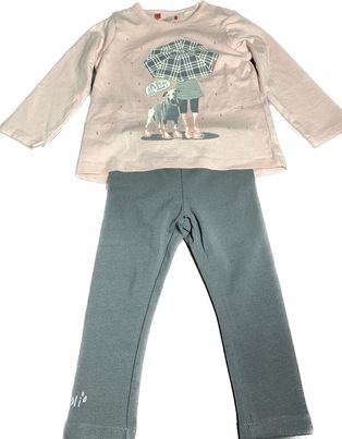 ENSEMBLE TEE-SHIRT+ LEGGING BOBOLI