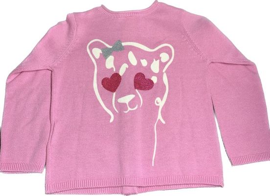 GILET ROSE BOUTONS FUCHSHIA Z KIDS