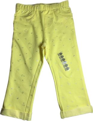 PANTALON JAUNE PALE BKZ