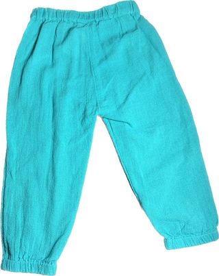 PANTALON BLEU TURQUOISE BKZ