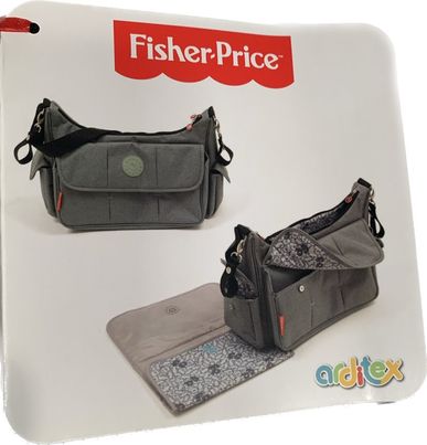 SAC A LANGER FISHER PRICE GRIS