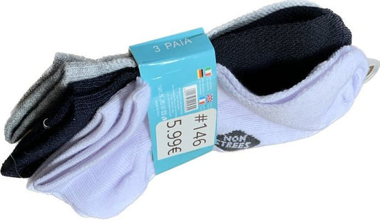 CHAUSSETTES BASSESVBAMBINI LOT DE 3 PAIRES