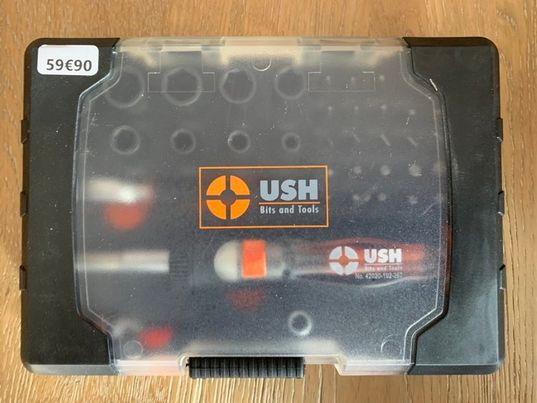 USH – Coffret de Vissage Embouts Torsion et Douilles .