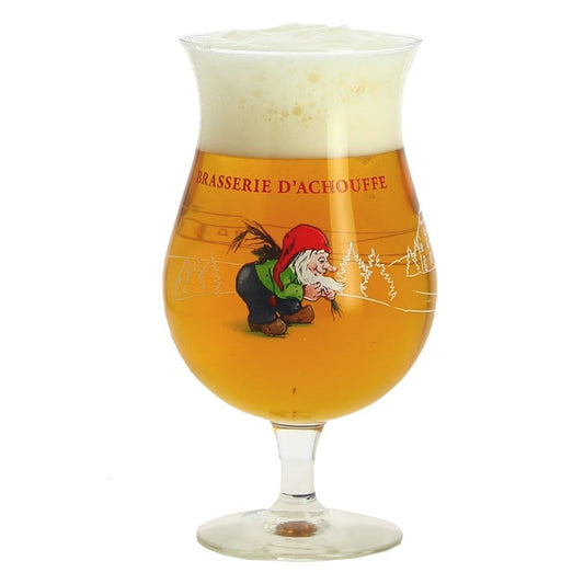 LOT DE 6 VERRES A BIERE BRASSERIE D'ACHOUFFE