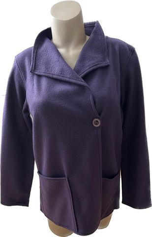 Manteau Claire Neuville Occasion Femme – Taille 42/44, Marron, Bon état